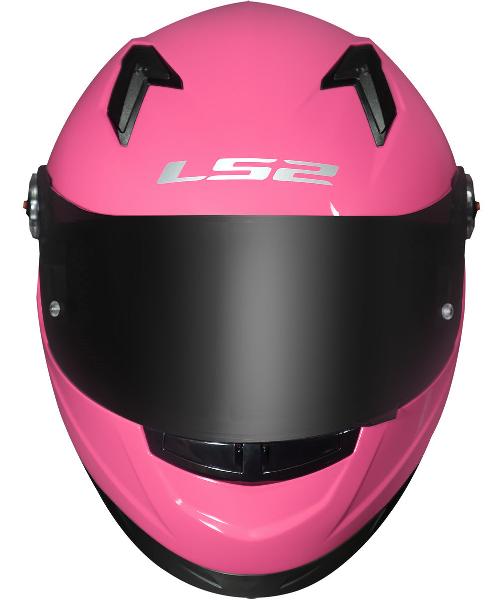Capacete Fechado Ls2 Classic Ff358 Monocolor Pink Rosa