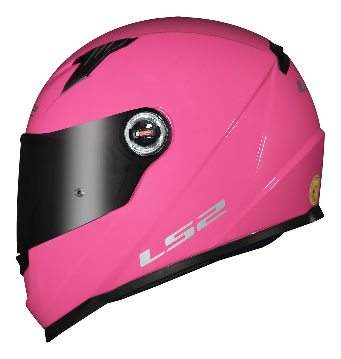 Capacete Fechado Ls2 Classic Ff358 Monocolor Pink Rosa