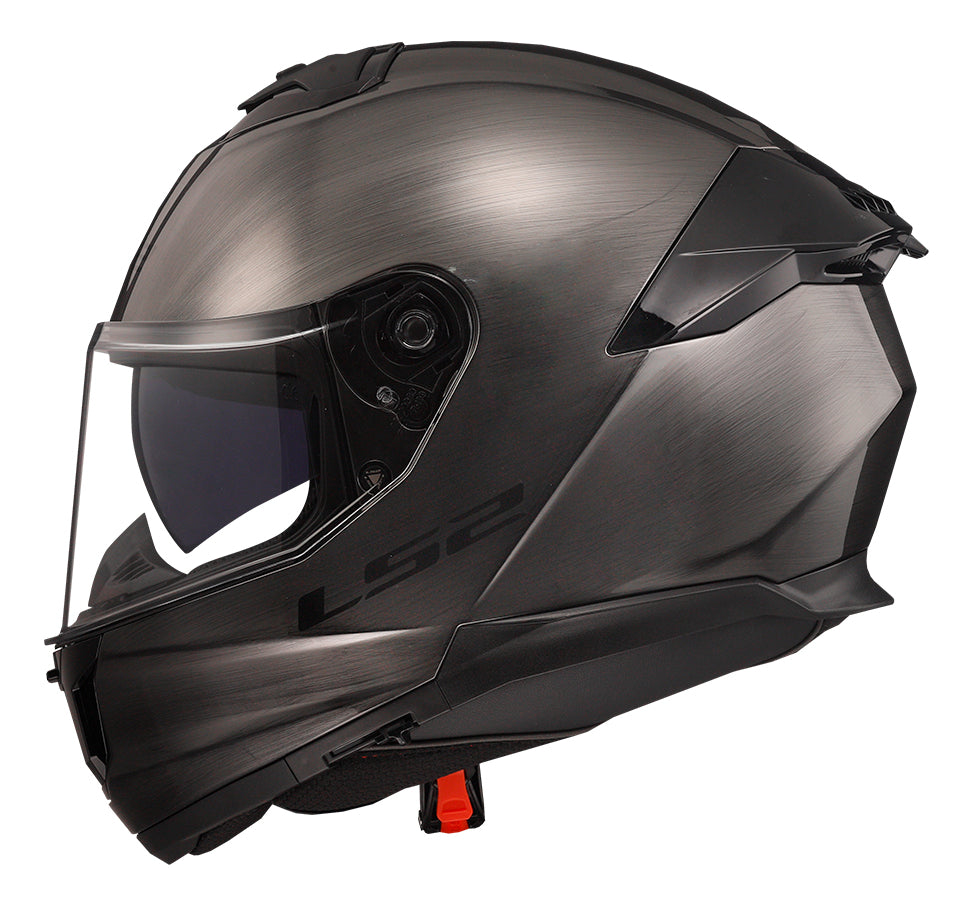 Capacete Ls2 Ff808 Stream Ii Jeans Cinza Aço Escovado