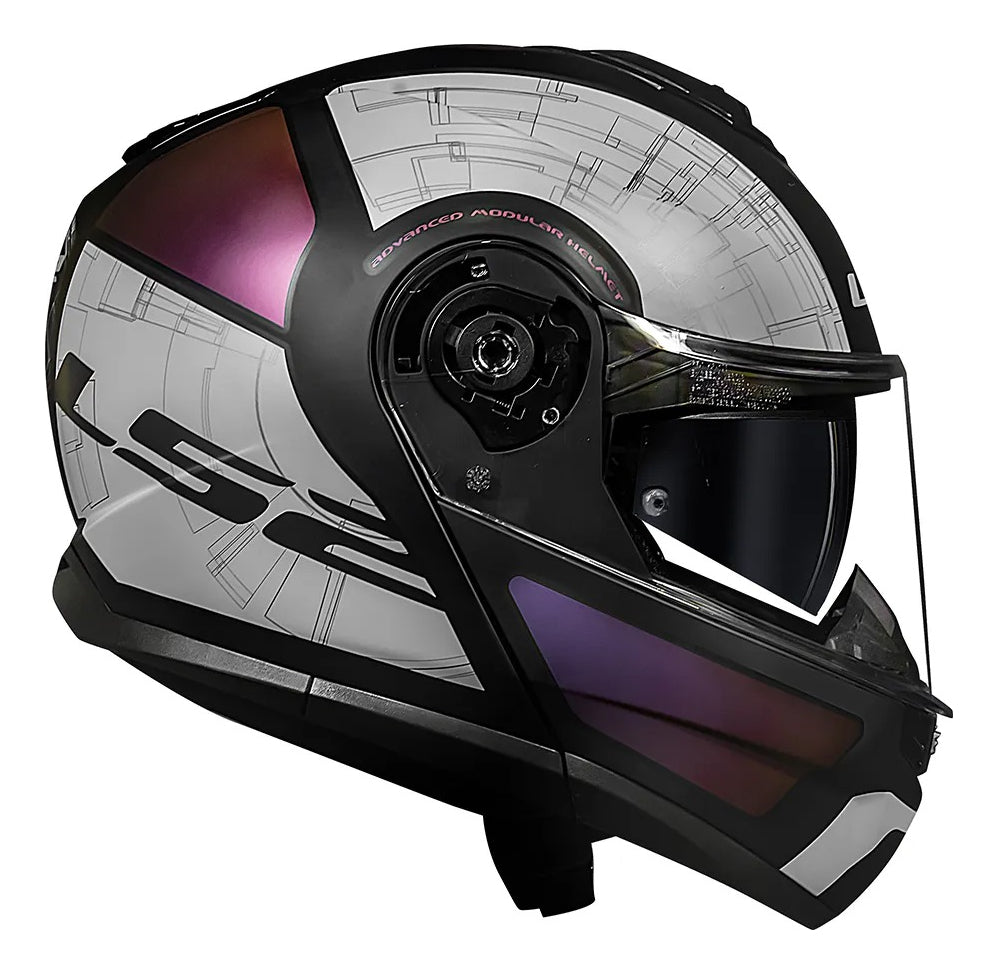 Capacete Ls2 Ff908 Strobe Ii Orion Preto Fosco Camaleão