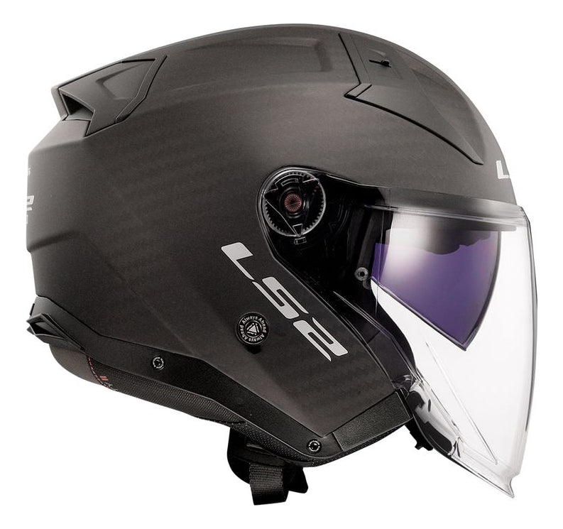 Capacete Ls2 Of603 Infinity Ii C Solid Matte Carbon