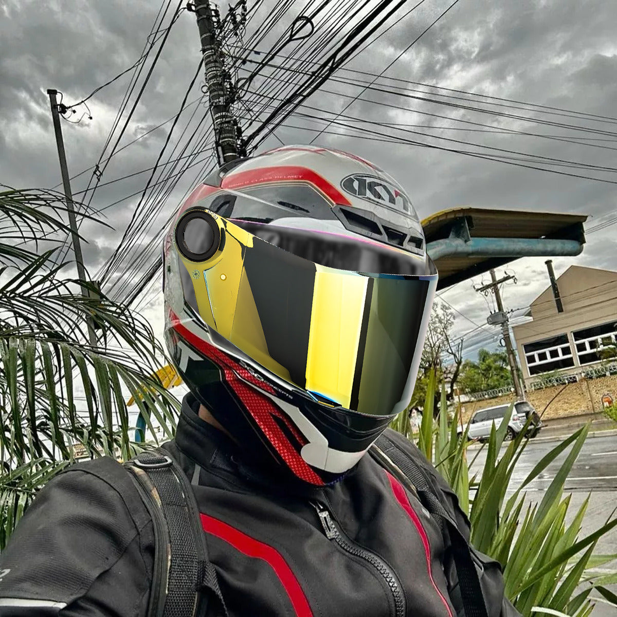 Viseira Antirisco Capacete Ls2 Ff358 396 Camaleão Espelhada