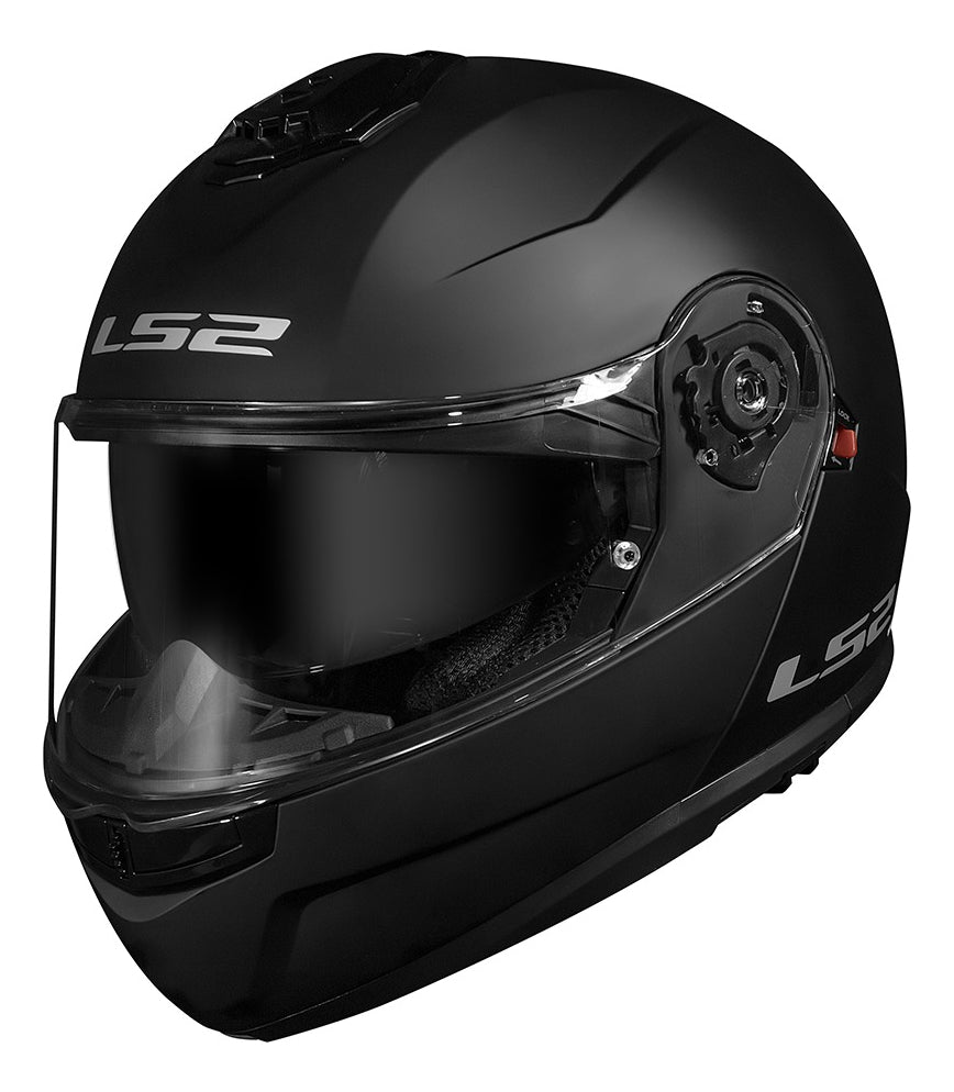 Capacete Ls2 Ff908 Strobe Ii Monocolor Preto Fosc Articulado