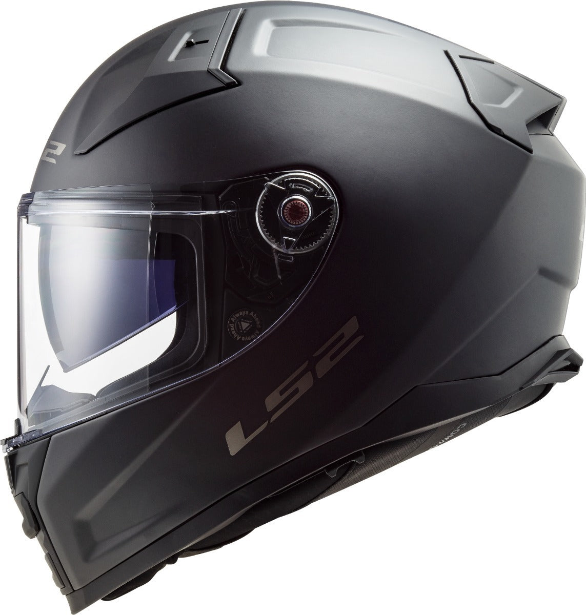 Capacete Ls2 Vector Ii Monocolor Preto Fosco
