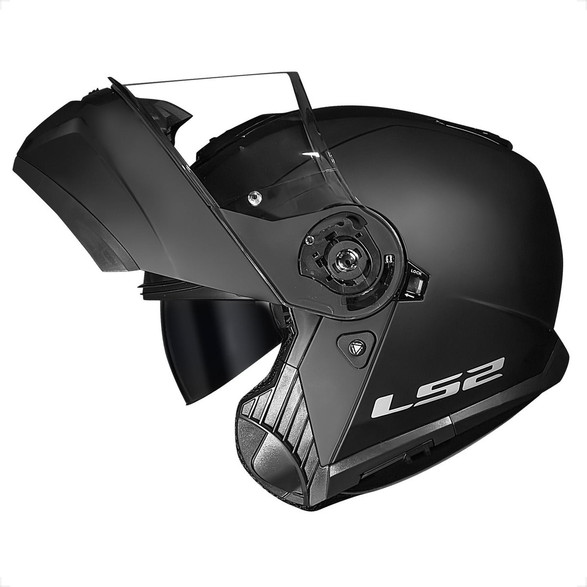 Capacete Ls2 Ff908 Strobe 2 Monocolor Preto-fosco Novo