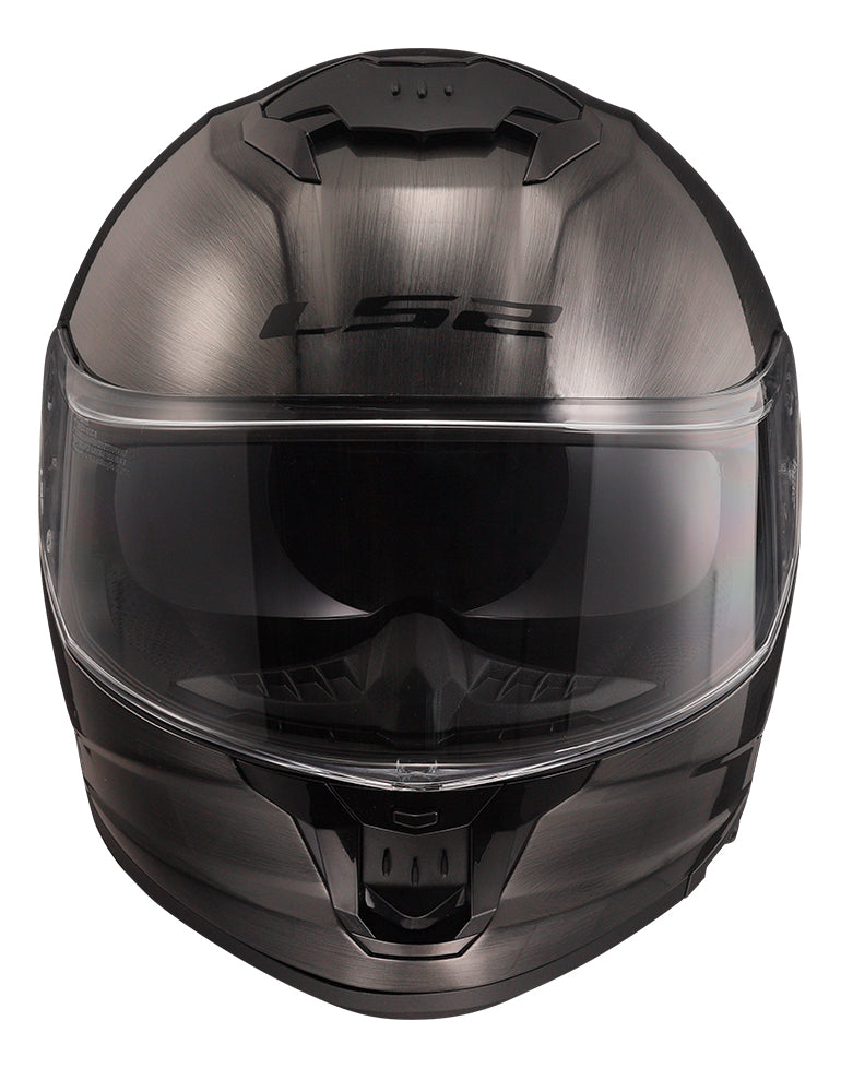Capacete Ls2 Ff808 Stream Ii Jeans Cinza Aço Escovado