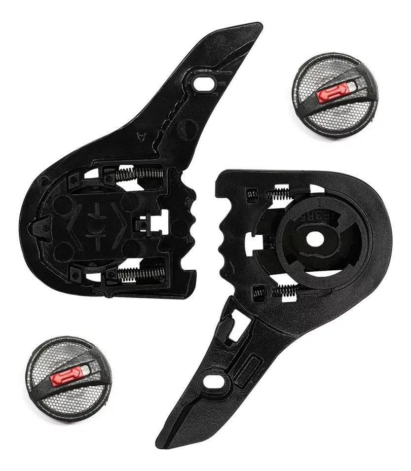 Reparo Kit Suporte Viseira Capacete Ls2 Ff358 Fw3 Completo