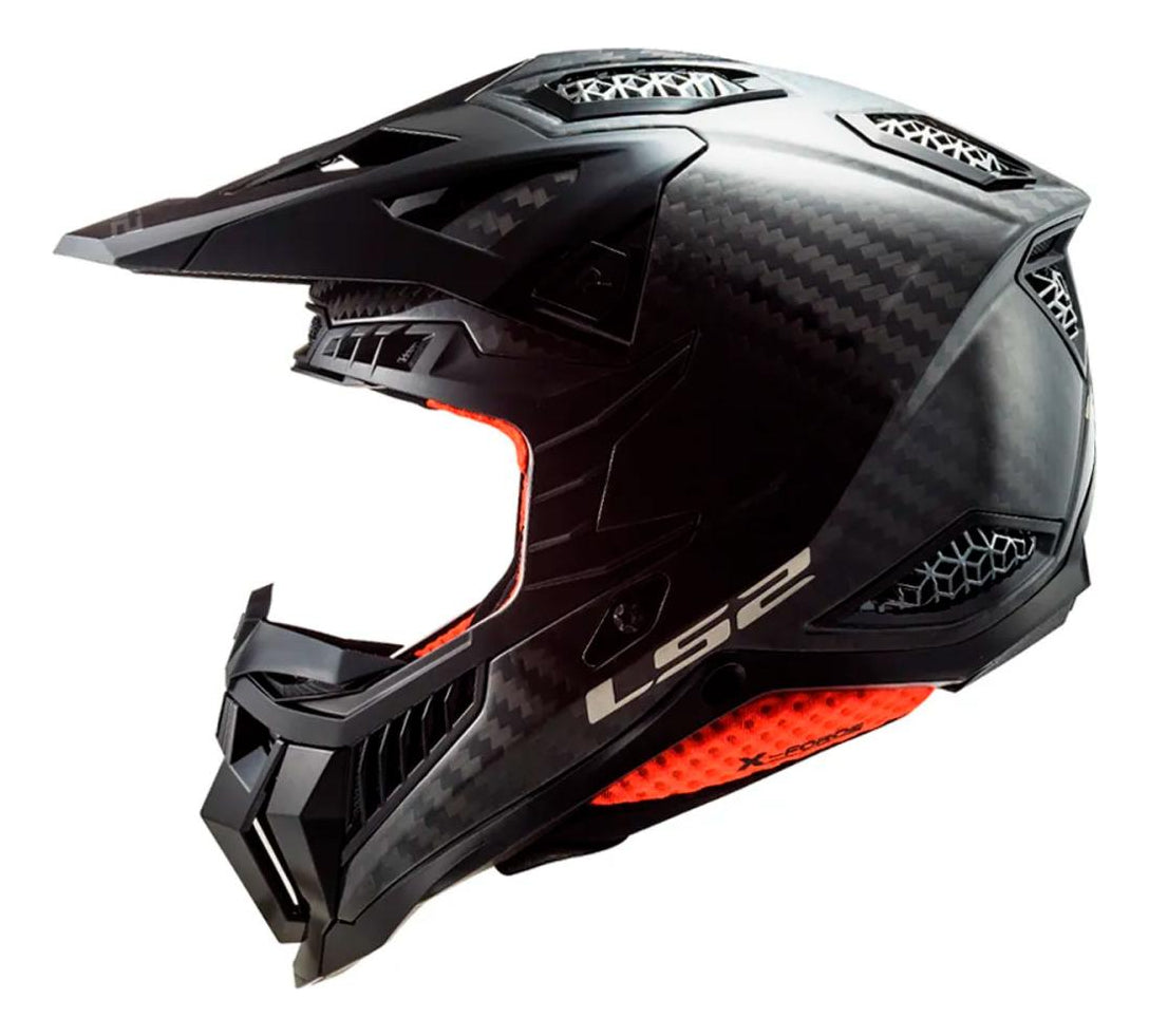 Capacete Ls2 Mx703 X-force C Solid Carbon