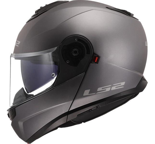 Capacete Ls2 Ff908 Strobe Ii Solid Titanium Fosco Exclusivo