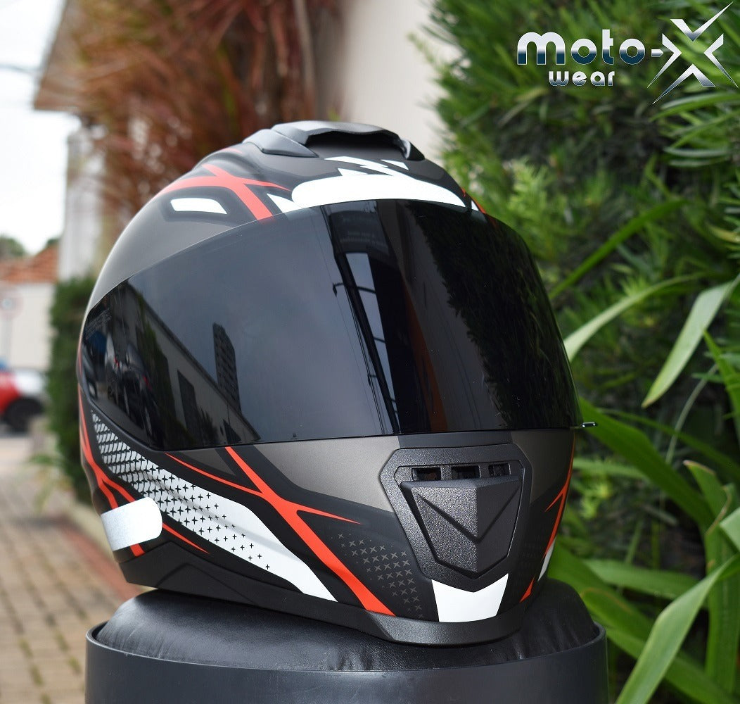 Viseira Fume Capacete Norisk Ff802 Razor
