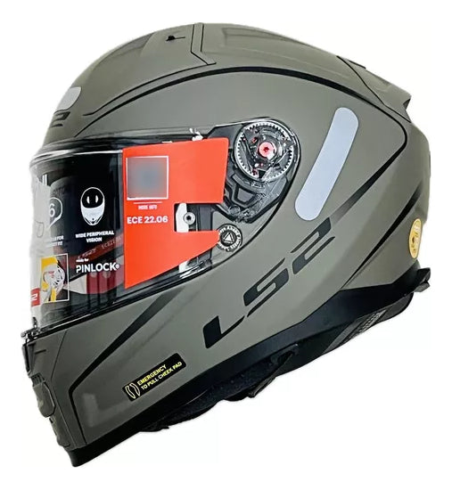Capacete Fechado Ls2 Ff811 Vector2 Sand Monocolor Fosco