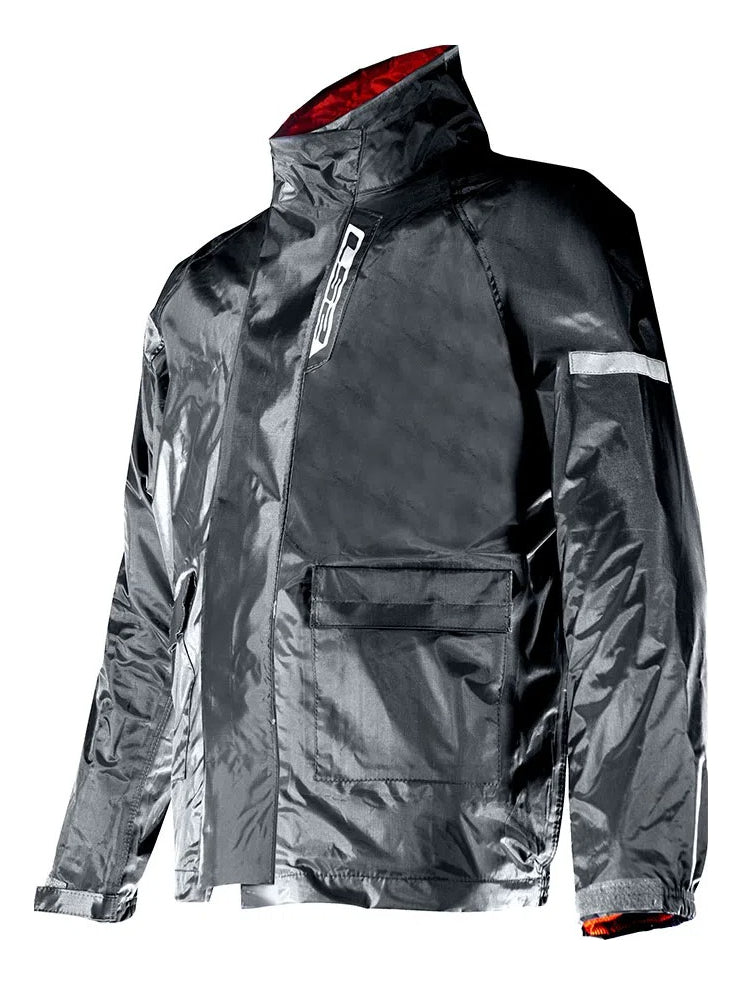 Capa De Chuva Ls2 Fluxus Evo Cinza Vermelho