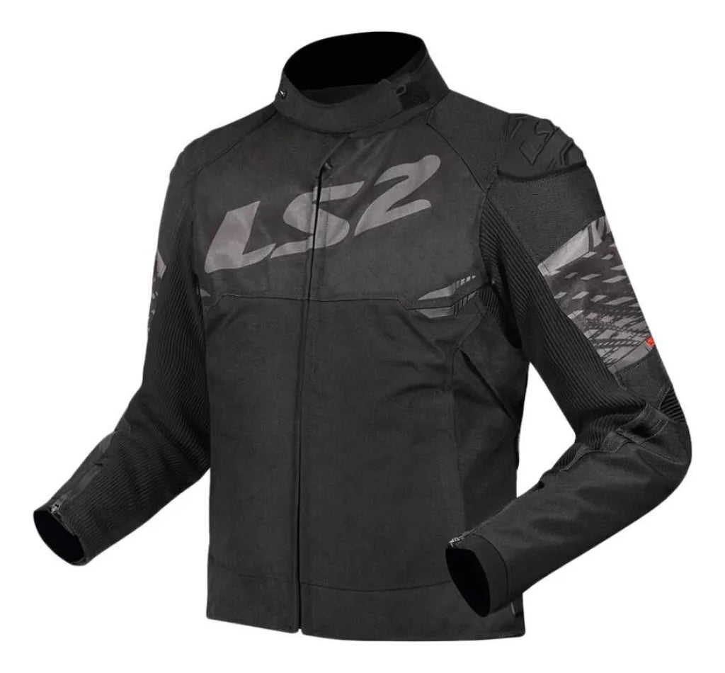 Jaqueta Ls2 Apex Preta Cinza