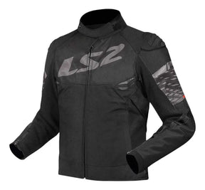 Jaqueta Ls2 Apex Preta Cinza