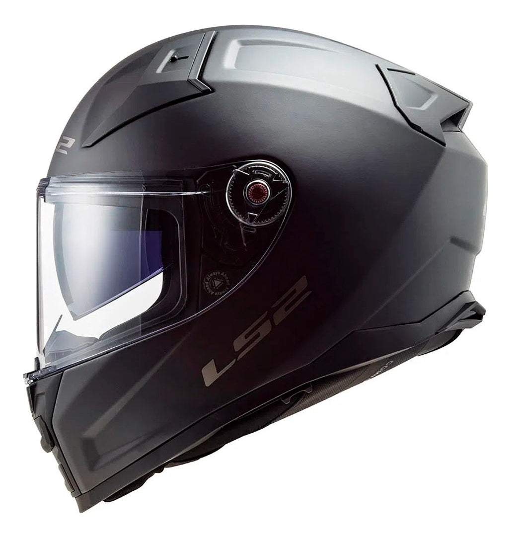 Capacete Ls2 Ff811 Vector 2 Monocolor Preto Fosco