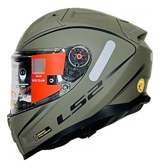Capacete Fechado Ls2 Ff811 Vector2 Sand Monocolor Fosco