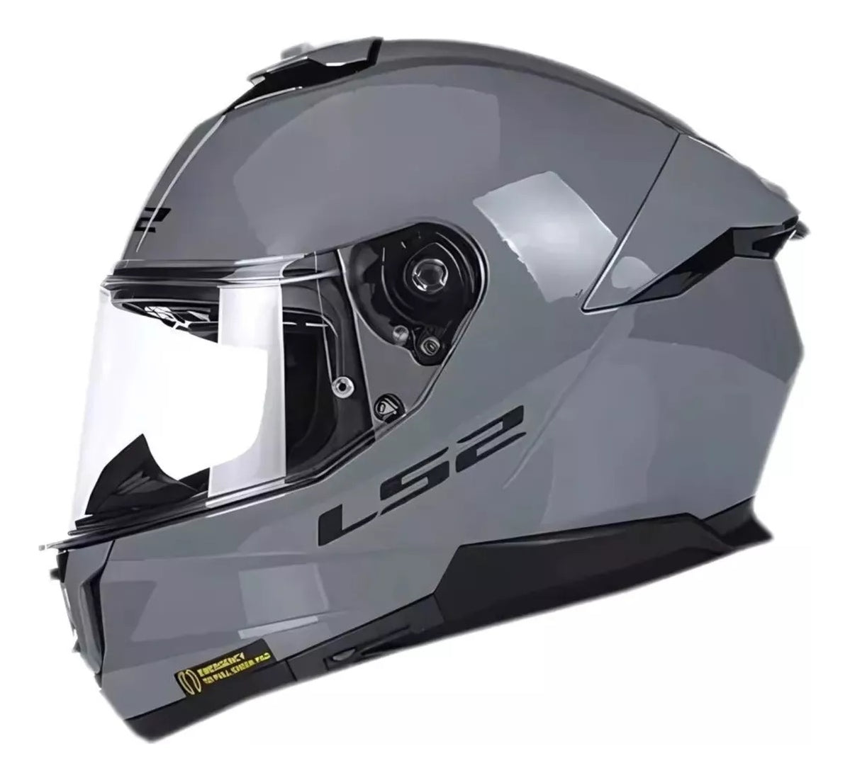 Capacete Ls2 Ff808 Stream Ii Monocolor Nardo Grey Cinza