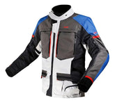 Jaqueta Ls2 Norway Azul Preto Cinza Vermelho